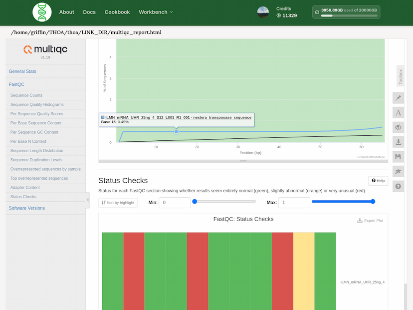 MultiQC Quality Reports